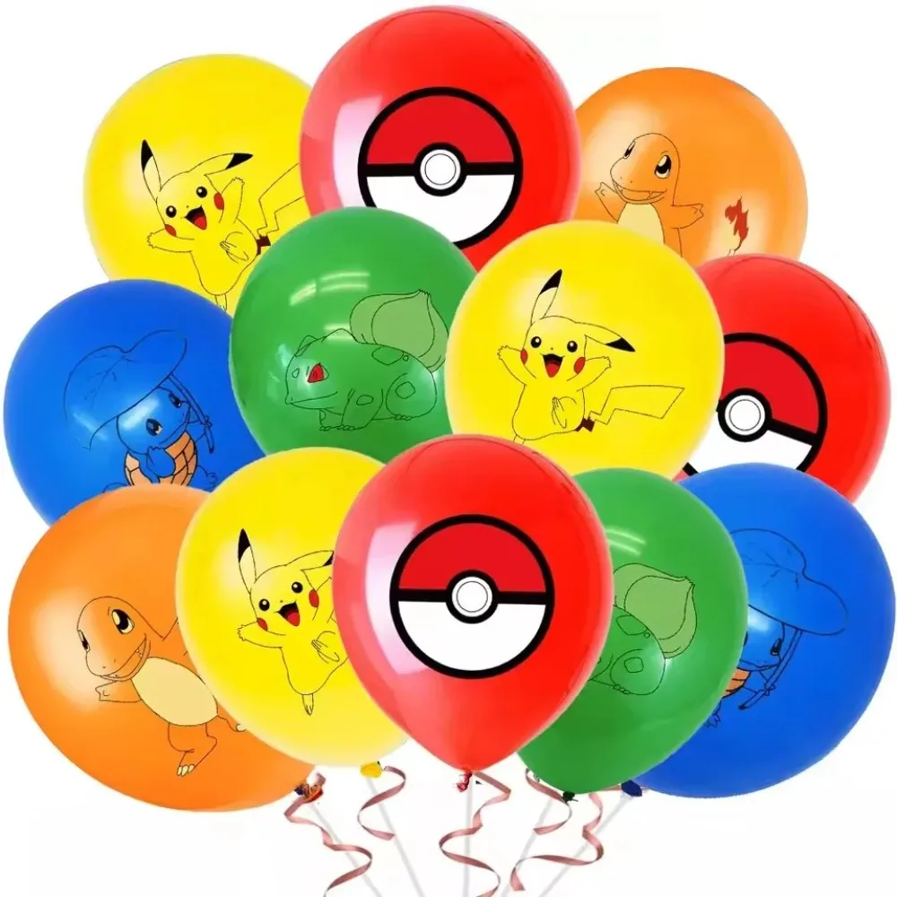 Supply Event - 10 Stück Pokémon-Ballons aus Latex mit