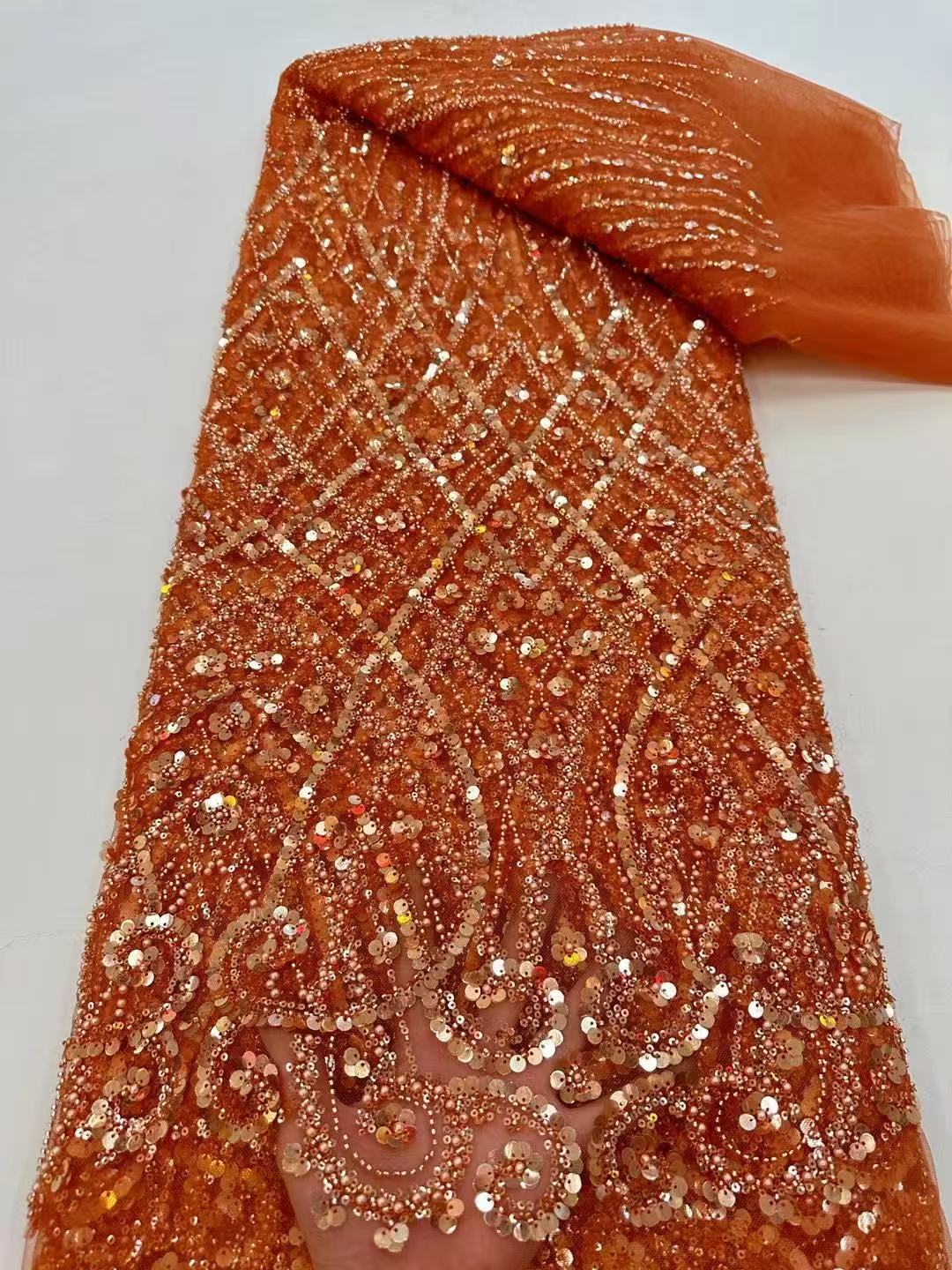 Glitter Tablecloth - 1 Yard afrikanischer Stoff für Damen,
