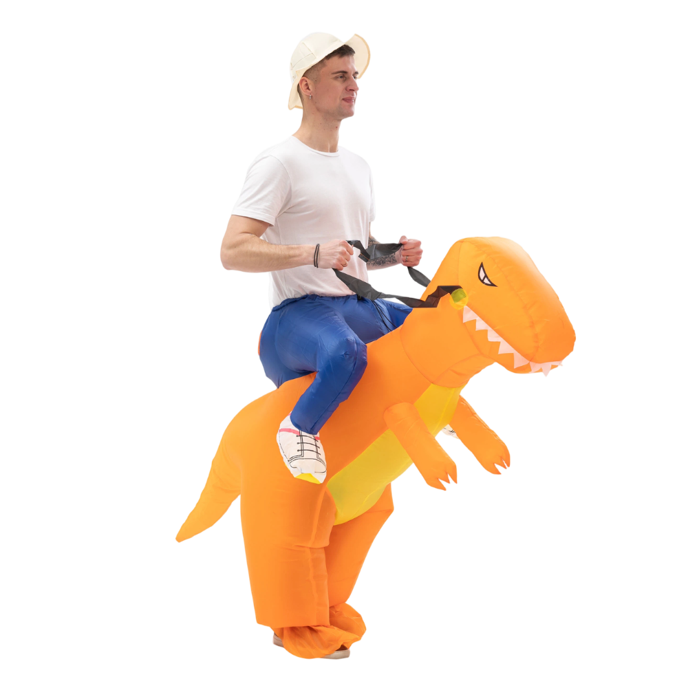 Aufblasbares Dinosaurier-Kostü – Event Party Bewertung und Preis