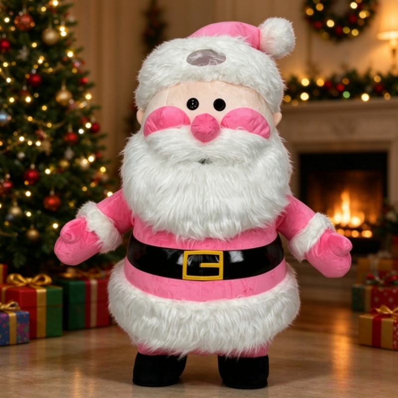 Rosa Weihnachtsmann Aufblasbar – Event & Party Supply Photos Bewertung und Preis