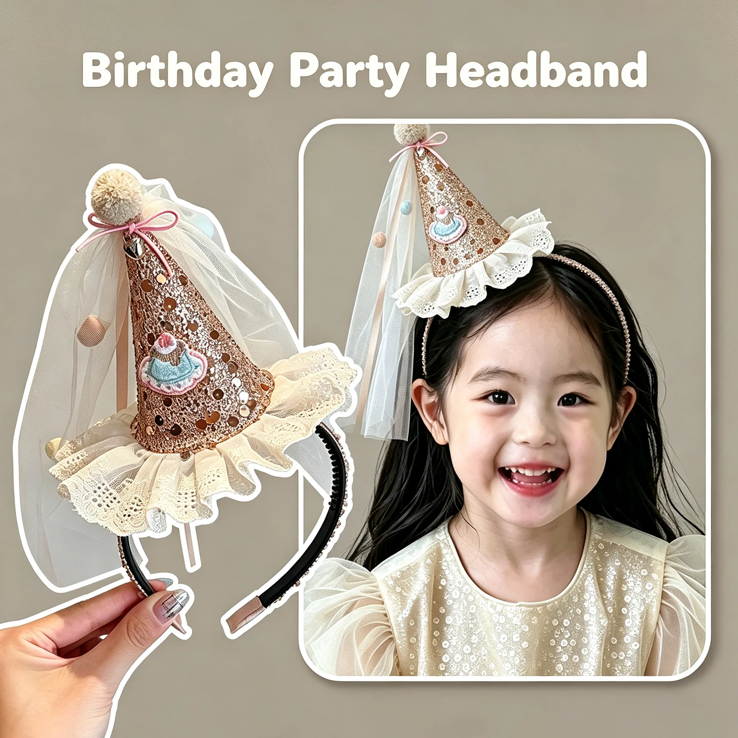 Kinder-Geburtstagsparty-Haarsc – Party Hat Cone Bewertung und Preis